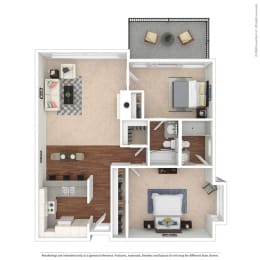 The Seahorse – Two Bedroom  at Mariners Village, California