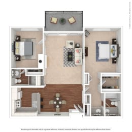 The Blue Dolphin – Two Bedroom  at Mariners Village, Marina del Rey, 90292