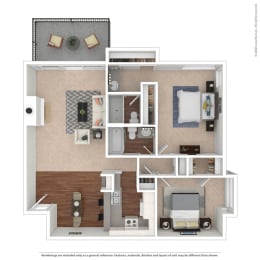 The Helm – Two Bedroom  at Mariners Village, Marina del Rey, 90292