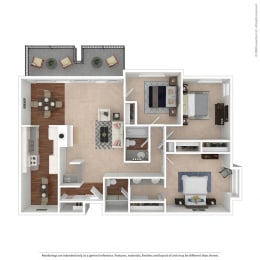 The Sailor – Three Bedroom  at Mariners Village, Marina del Rey
