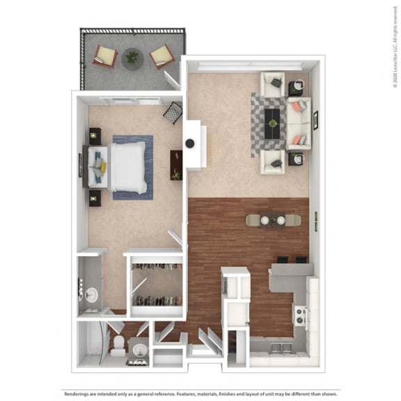 The Blue Heron – One Bedroom  at Mariners Village, Marina del Rey, CA