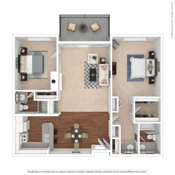 The Blue Dolphin – Two Bedroom  at Mariners Village, Marina del Rey, 90292