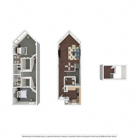 Waterfront Two Bedroom Penthouse  at Esprit Apartments, Marina del Rey, CA