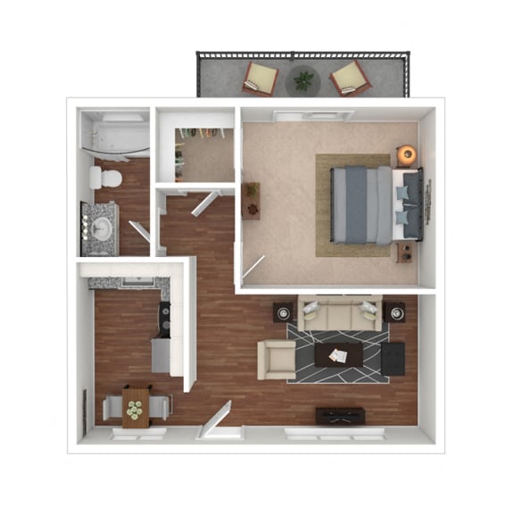 One Bedroom, One Bathroom One Bedroom, One Bathroom at Pleasanton Heights, Pleasanton, CA, 94566