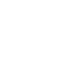 A simple black and white image of two houses.