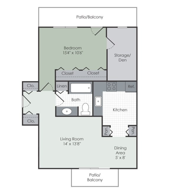 a floor plan of a home