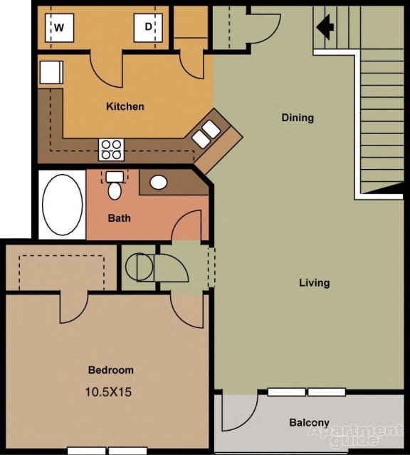 1 bedroom Williston apartments