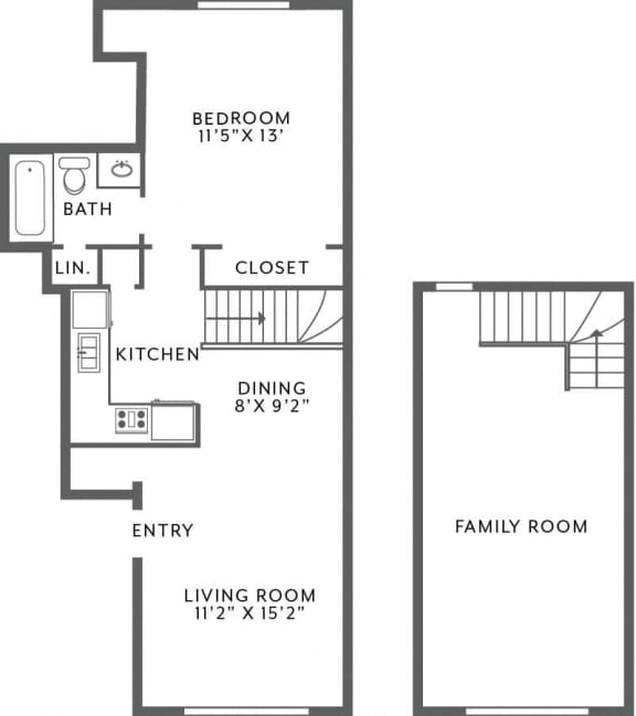 Floorplans Villages at General Grant Apartments Affton, MO