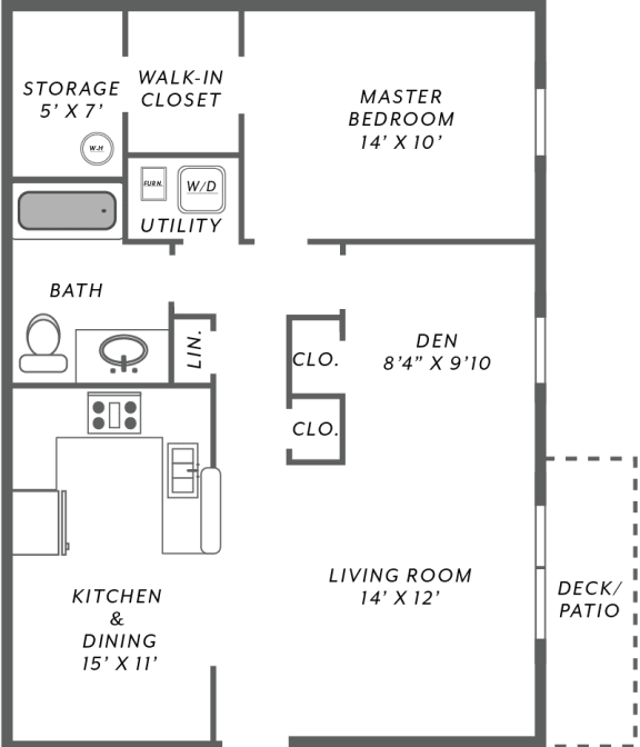 Floor Plans Forest Woods Apartments Valley Park, MO
