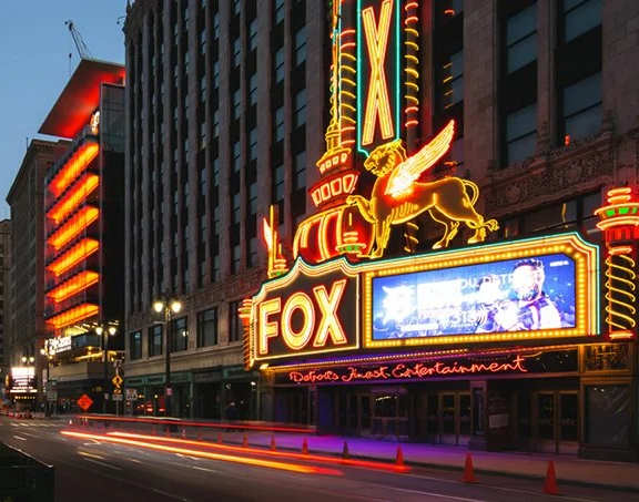 Fox Theatre front at Fourteen56, Michigan