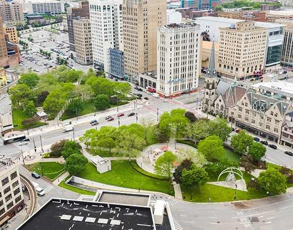 Grand Circus Park at Fourteen56, Detroit