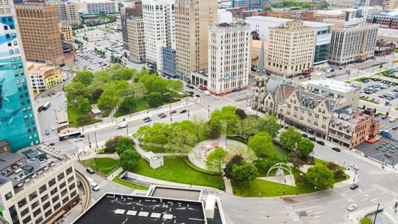 Grand Circus Park at Fourteen56, Detroit