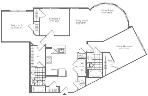 3BR 2BA