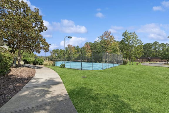Walking Trail at Falls Pointe at the Park, Durham, 27713