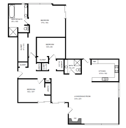  Floor Plan 1635 CORT 3 BED PENT