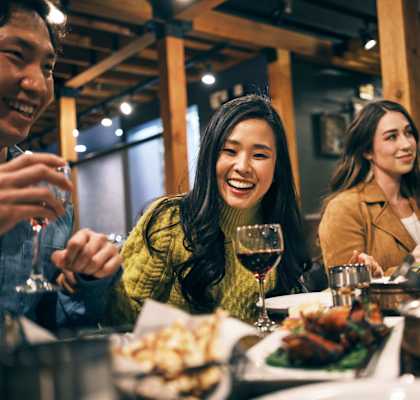 People are having food and drinks at Jolt Apartments, Nevada, 89119