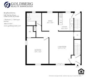  Floor Plan One Bedroom