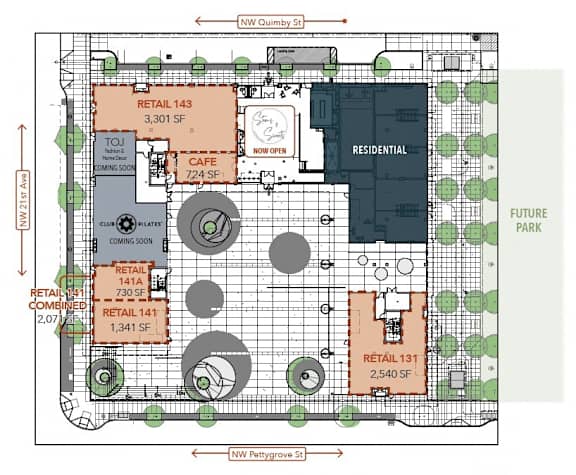 a plan of the ground floor of a house