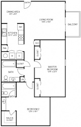 Floor Plan The Broadmoor