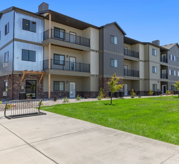 Aerial view 5 at The Expo Apartments, Billings, Montana