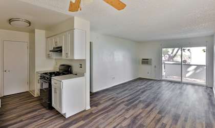 Dining and living rooms