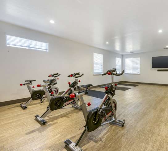Cardio Area at Falls at Riverwoods