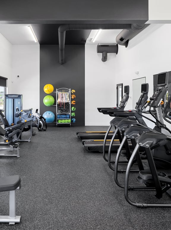 Fitness Center at The Expo Apartments, Billings, Montana