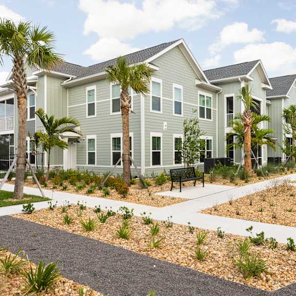 Apartment building at Palm Grove, Ellenton, Florida
