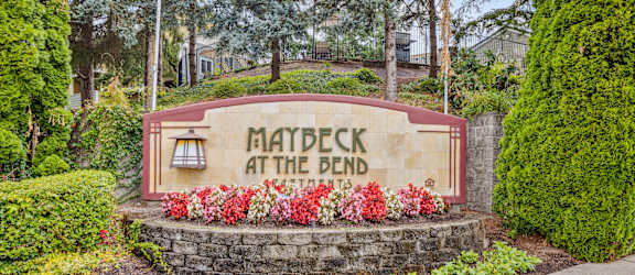 a sign with the name of the subdivision