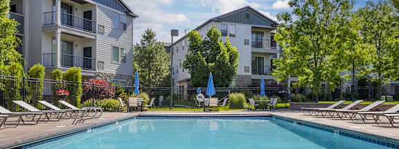 Large Pool at Falls at Riverwoods