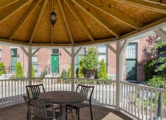 Gazebo At Bakers Chocolate Factory.