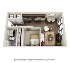 one bedroom apartment rentals in Fairfax VA