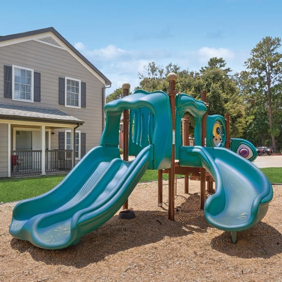 Playrgound at Park Village Apartments in Conroe TX