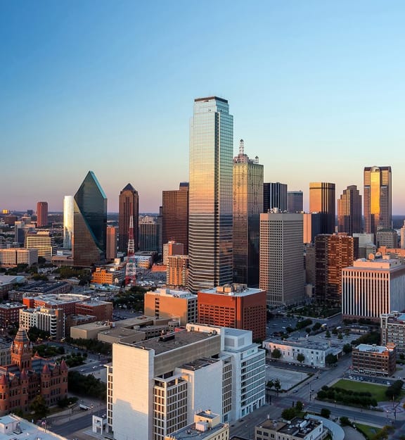 Downtown Dallas skyline