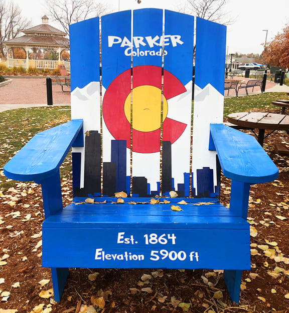 The Enclave at Cherry Creek Apartments Parker Colorado chair