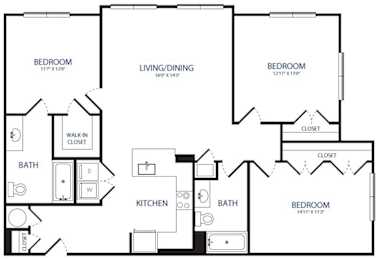 3BR 2BA