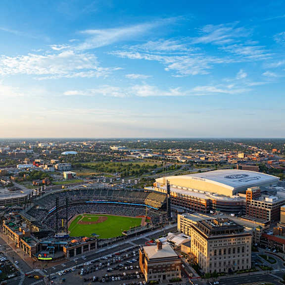 Comerica Park - Woodward Avenue