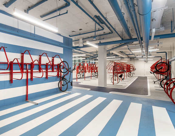 Bike Storage Center at Park Kennedy, Washington, 20003