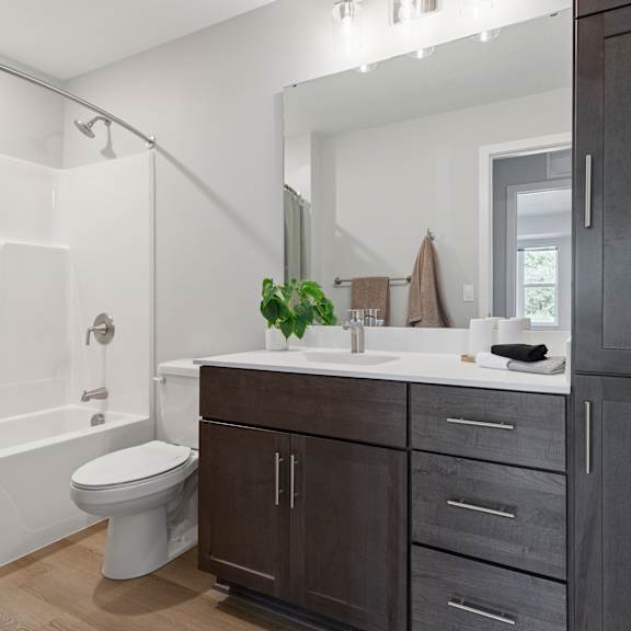 Model Bathroom at Callisto Commons