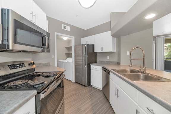 Spacious Kitchen at Reflections at Gila Springs Apartments, Chandler, AZ