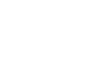 a white and black logo on a black background