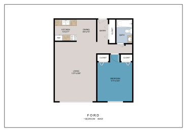 1Bed 1Bath at Point of America Apartments, Brooklyn Park, MN 55443