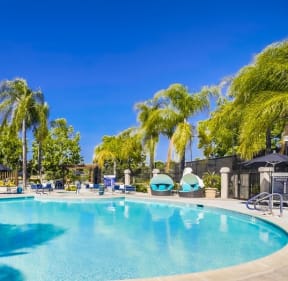 Resort-Inspired Pool At Vista Promenade Luxury Apartment Homes in Temecula, CA
