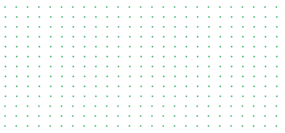 A black background with green dots.