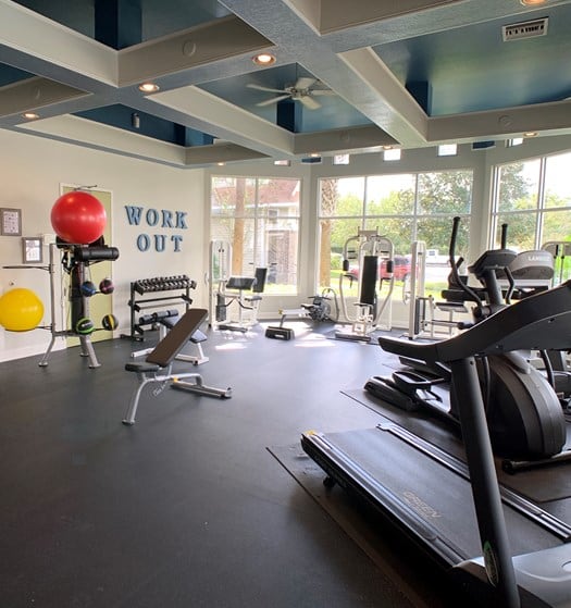 Gym at Tivoli Apartments of Orlando, Oviedo, Florida, 32765