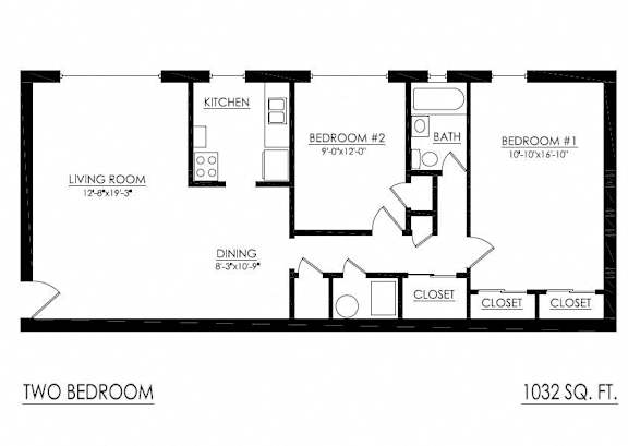 WJM Cedar Apartments 2 Bedroom Apartment