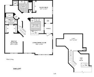 Oak with Loft