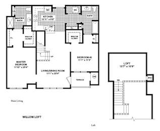 Willow with loft