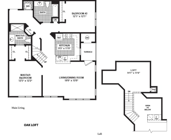 Oak with Loft