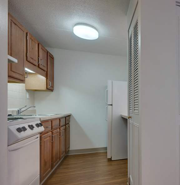One bedroom apartment at Blake Estates Apartments in Hyde Park, MA